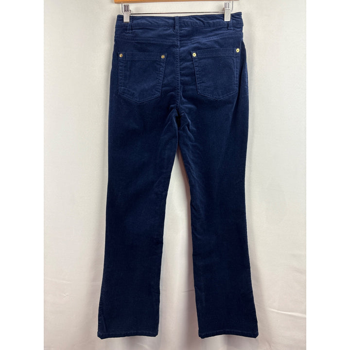 Completely Me By Liz Lange Womens 4P Navy Corduroy Pants