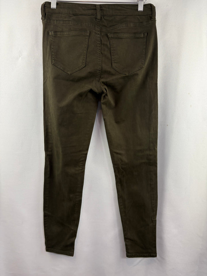 Women’s Buffalo David Bitton Size 4/27 Olive Green Skinny Jeans