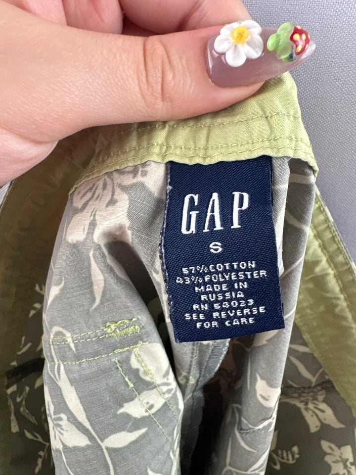 Women’s GAP Small Green Floral Swim Mini Shorts
