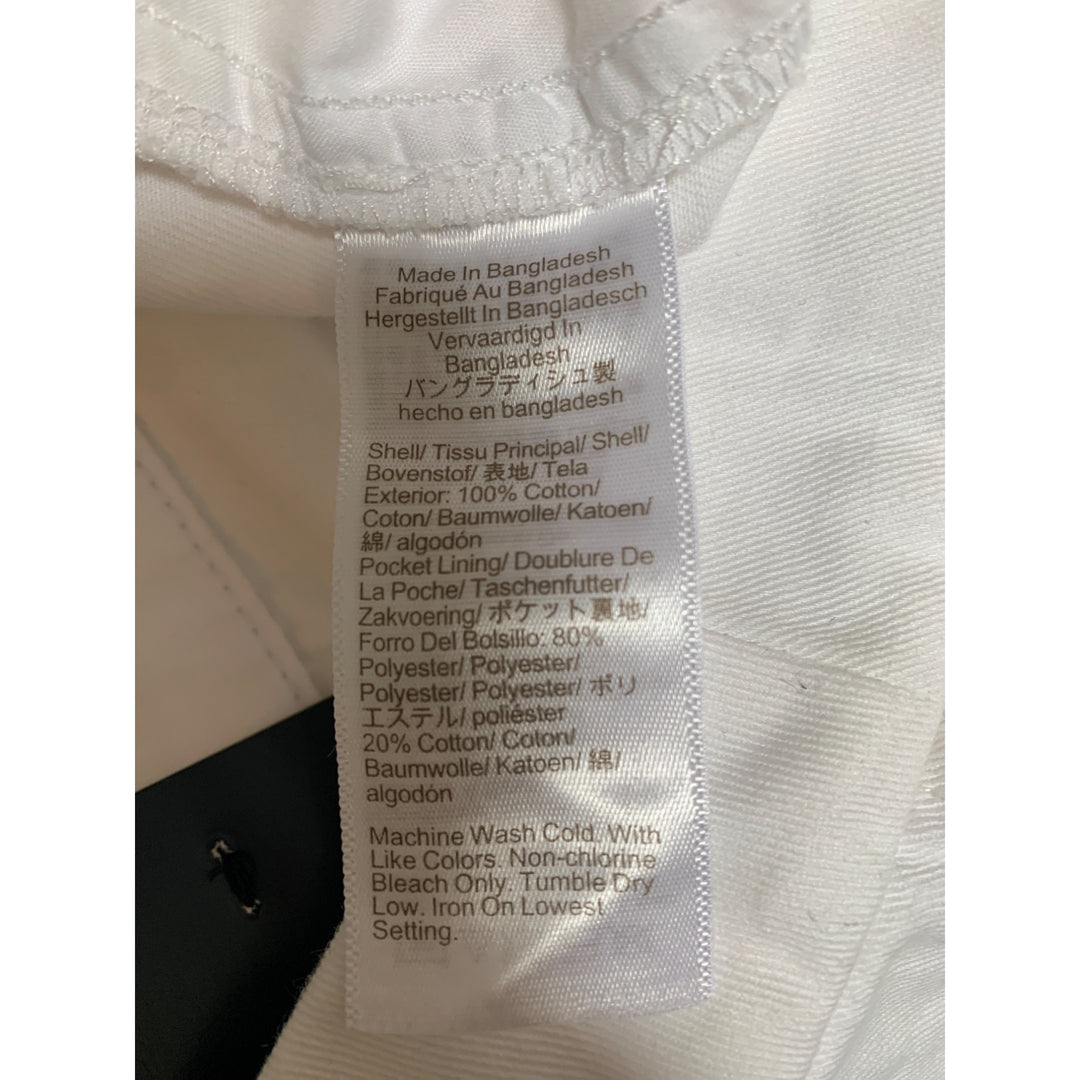J.Crew Womens White Cotton Shorts Size 6