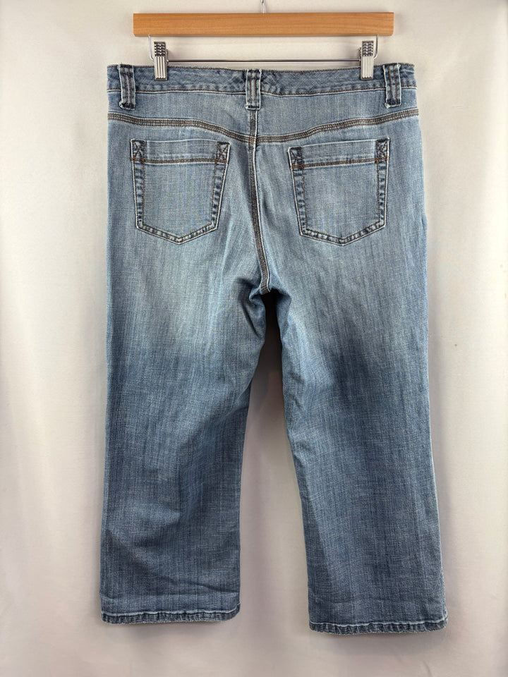 Women’s Venezia Size 14 Light Wash Blue Straight Leg Jeans