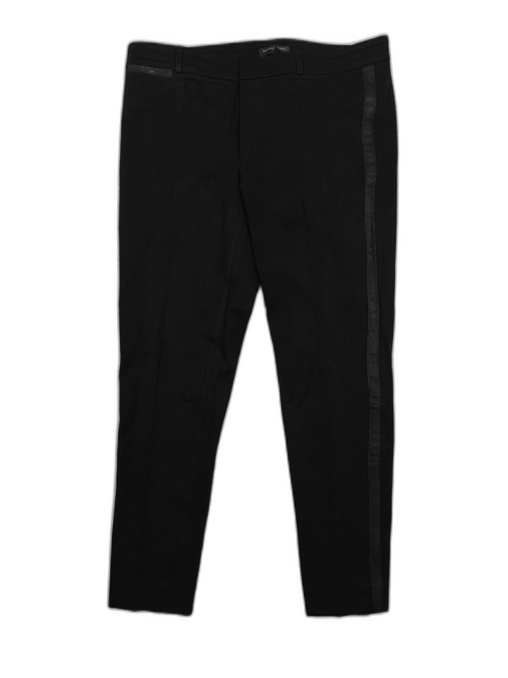Womens Banana Republic Sloan Skinny Pants Black Size 14L