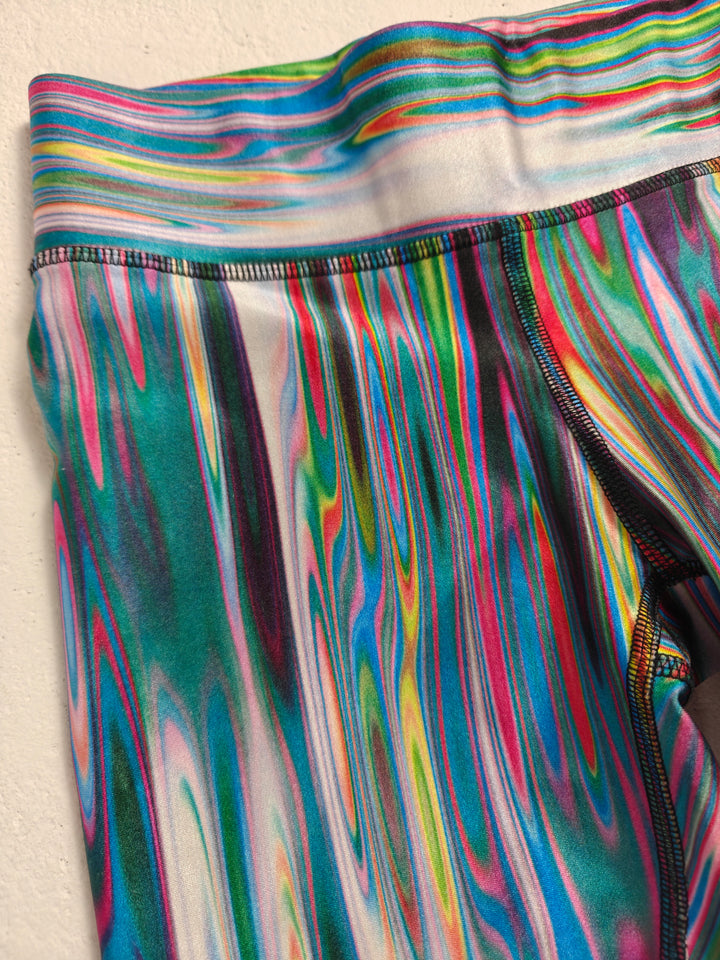 Womens Terez Capri Leggings Multicolor XS