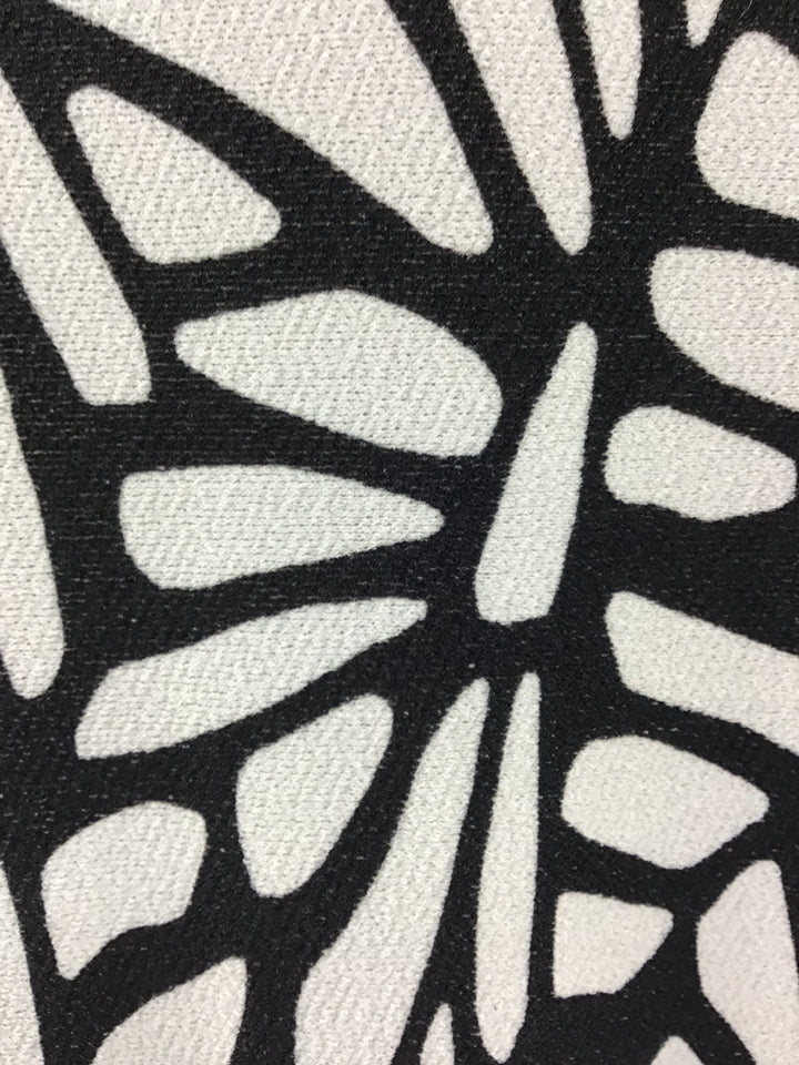 Women's Banana Republic Black & White Patterned Sleeveless Dress Size XS