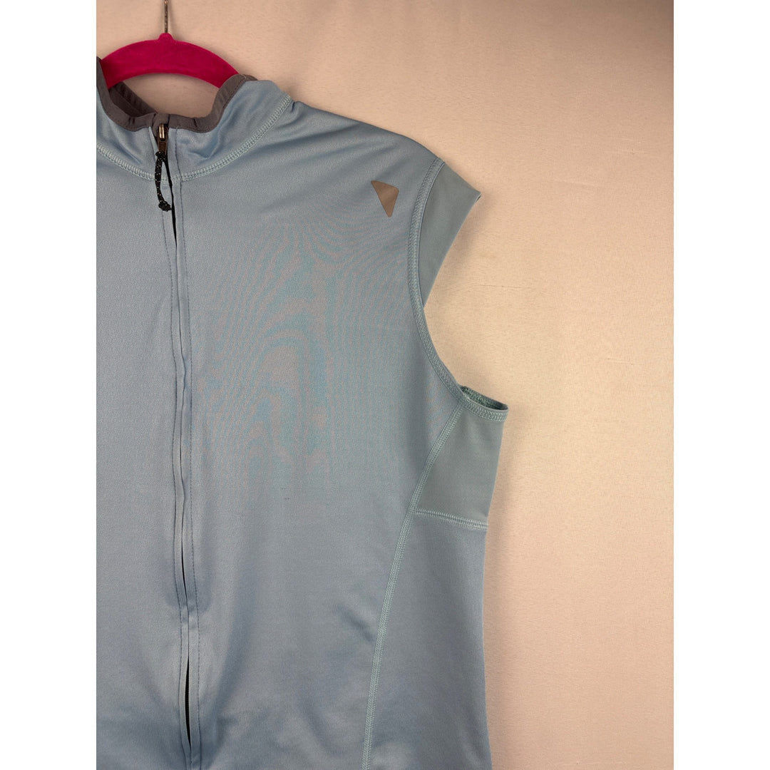 Mountain Hard Wear Womens Sleeveless Cycling Jacket Size L Blue