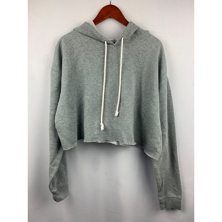 Women’s Wild Fable Gray Cropped Hoodie Size XXL