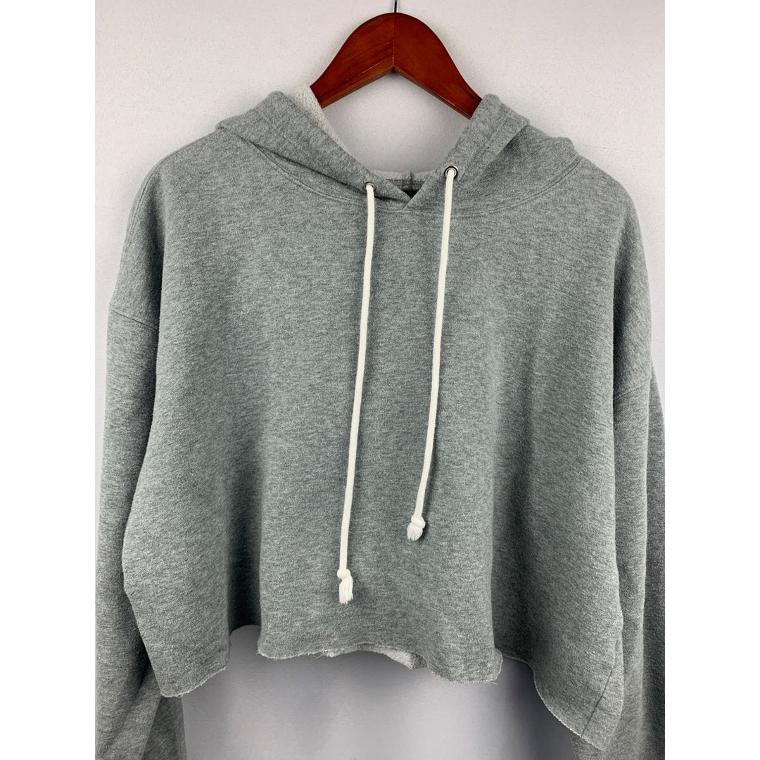 Women’s Wild Fable Gray Cropped Hoodie Size XXL