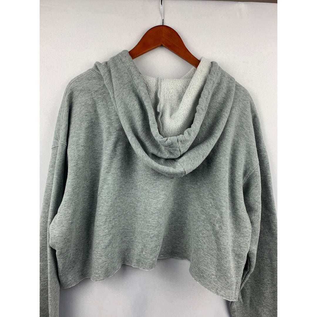 Women’s Wild Fable Gray Cropped Hoodie Size XXL