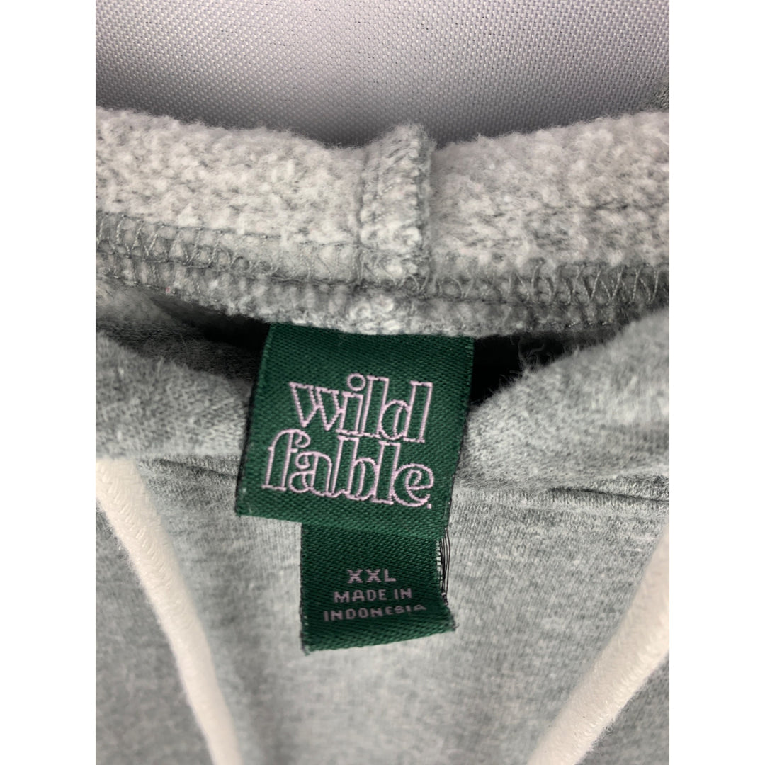 Women’s Wild Fable Gray Cropped Hoodie Size XXL