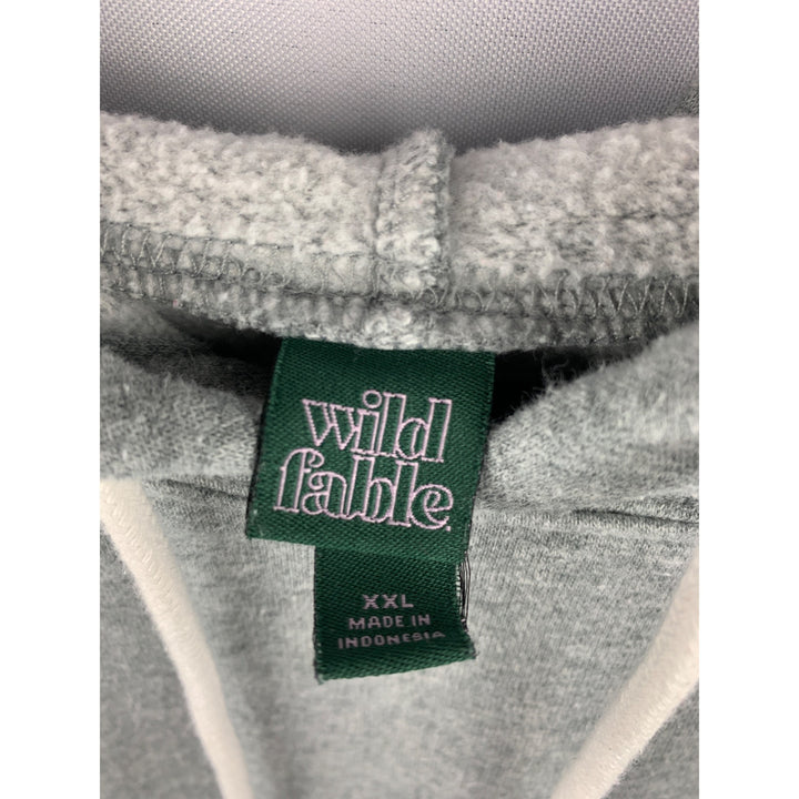Women’s Wild Fable Gray Cropped Hoodie Size XXL