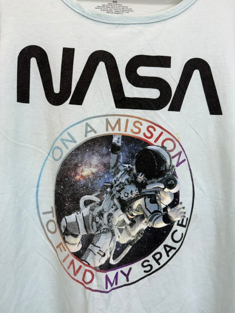 NASA Graphic (On a Mission) Tee Sz0X NWOT