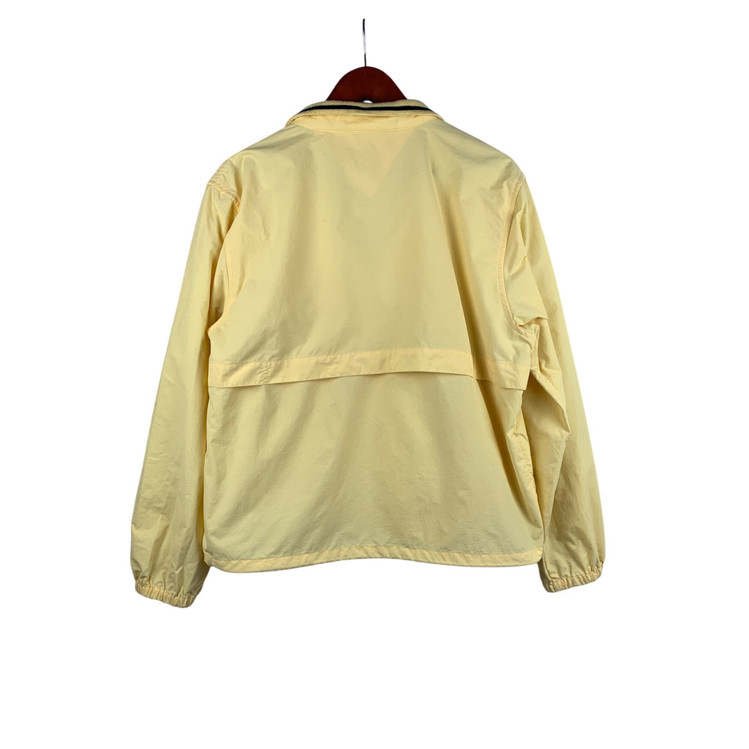 Tommy Hilfiger Golf Jacket Yellow Nylon Mens M Washington Design