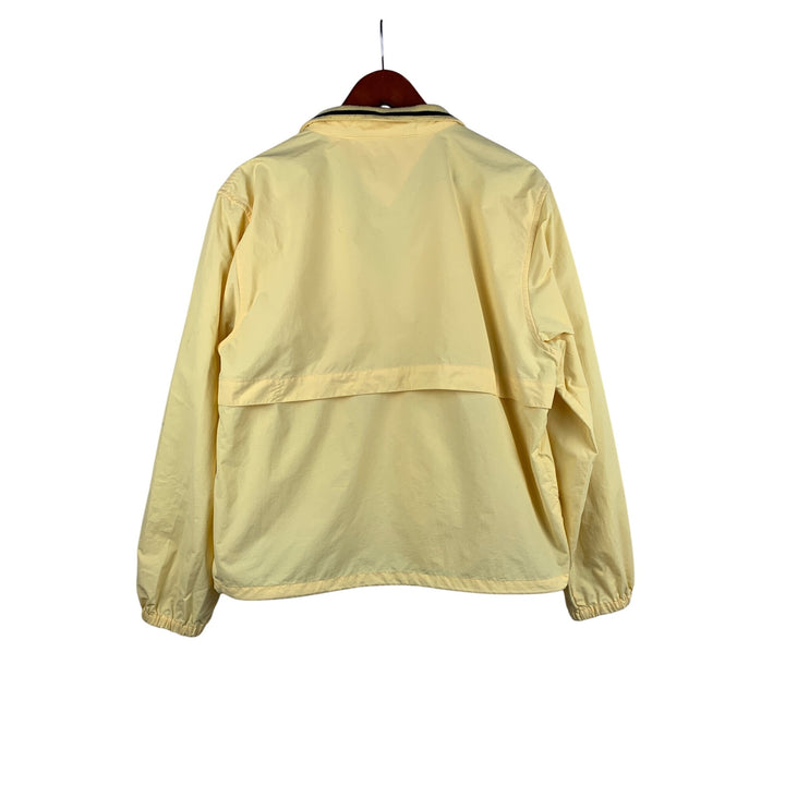 Tommy Hilfiger Golf Jacket Yellow Nylon Mens M Washington Design