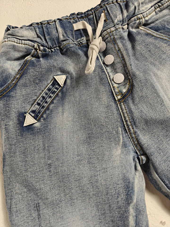 Women Fashion Jeans Jogger Jeans Blue Size Medium