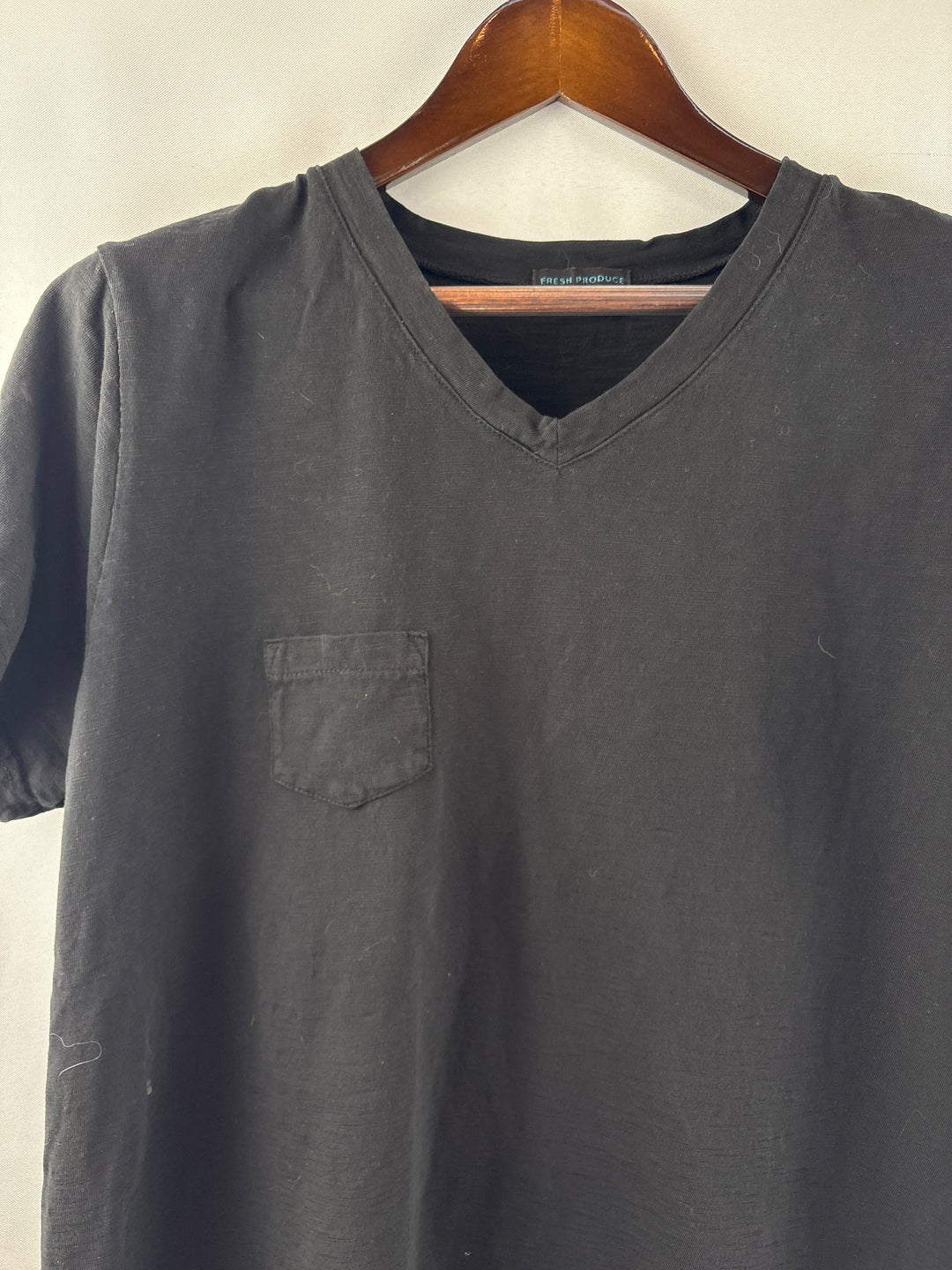 Women’s Fresh Produce Size 2X Black T-Shirt