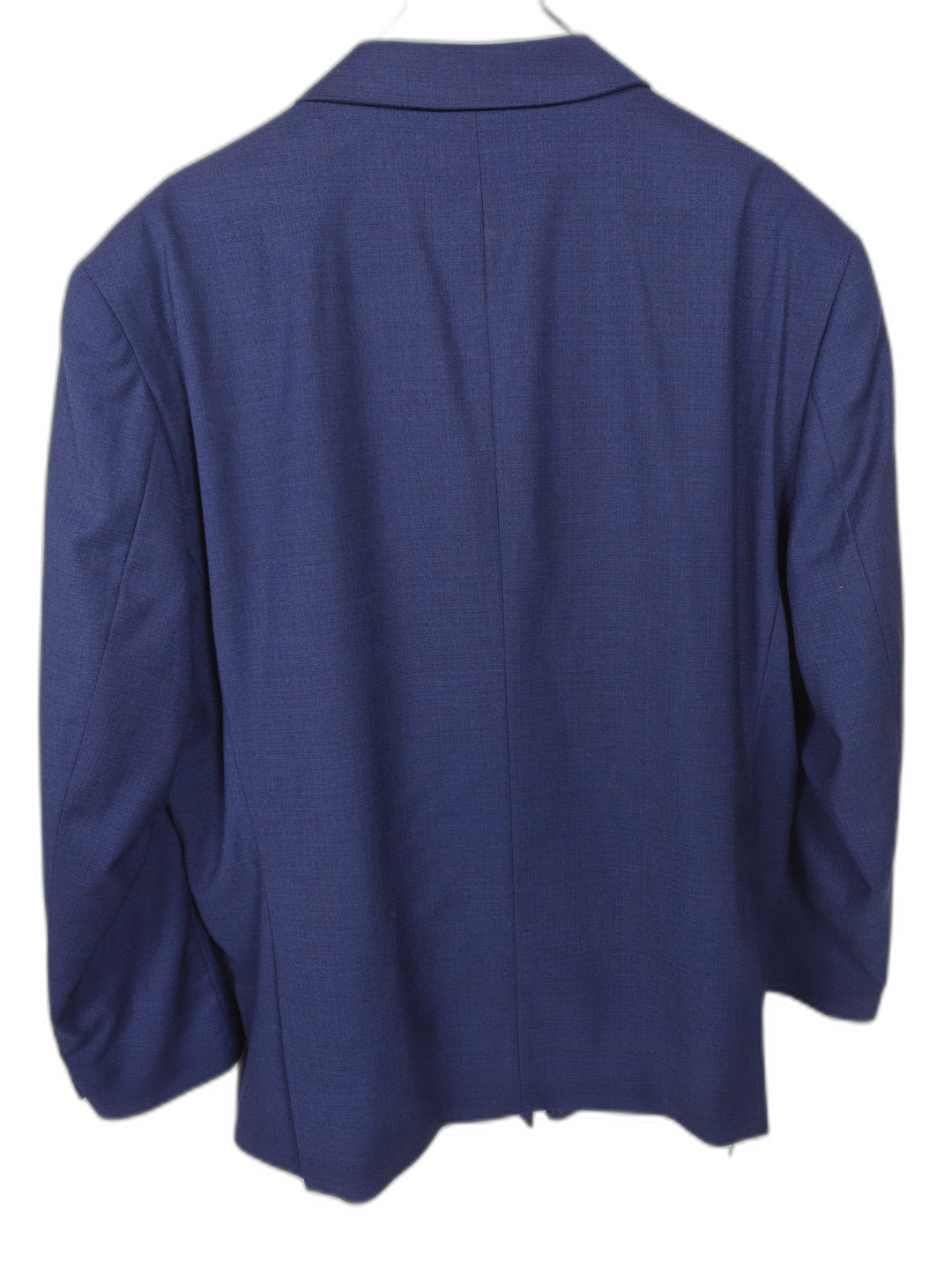 Lineage Men's Blue 2 Piece Suit 42R Blazer & Dress Pants Stretch Classic Fit