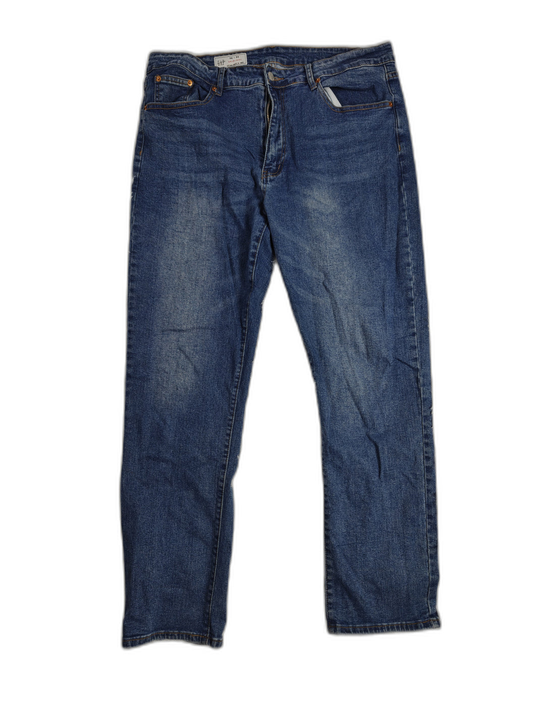 Mens Gap Original Straight Jeans Blue 36x32