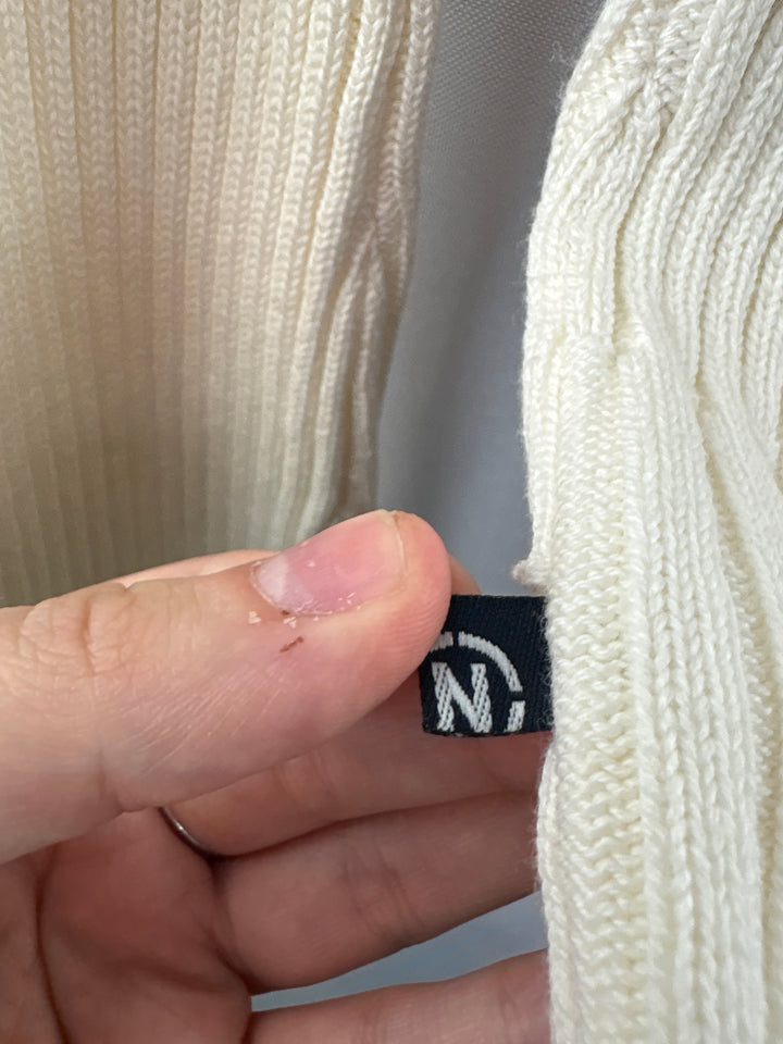 Women’s Nautica Jeans Co. Small Cream Zip Sweater
