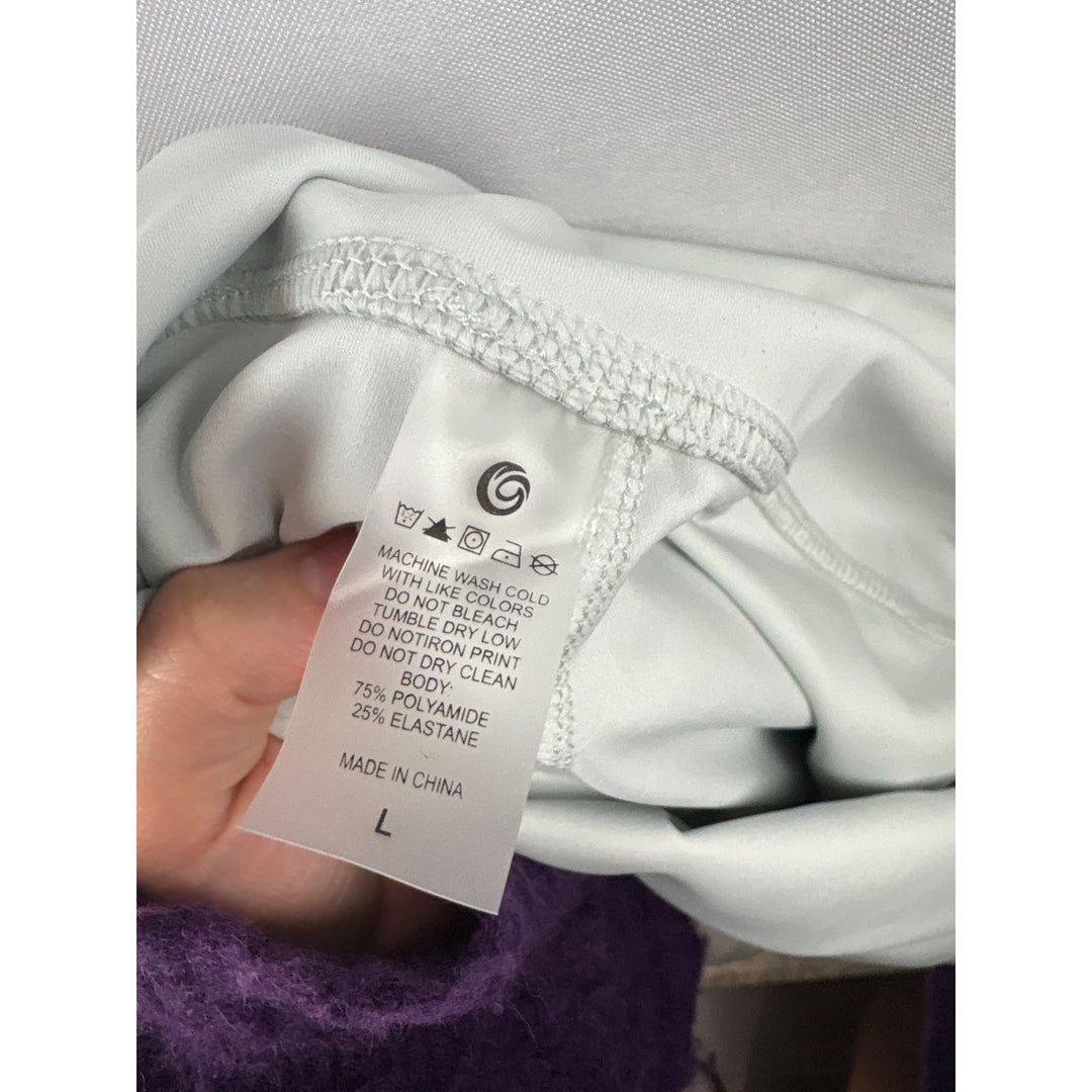 Women’s Uncia Active Large Seafoam Blue Biker Shorts