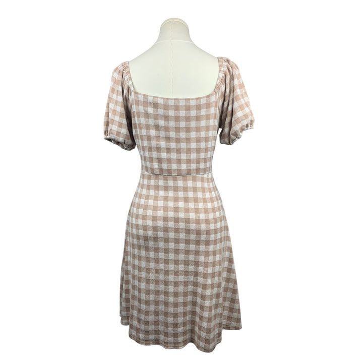 Women’s Gilli Pink & White Pattern Dress Size M