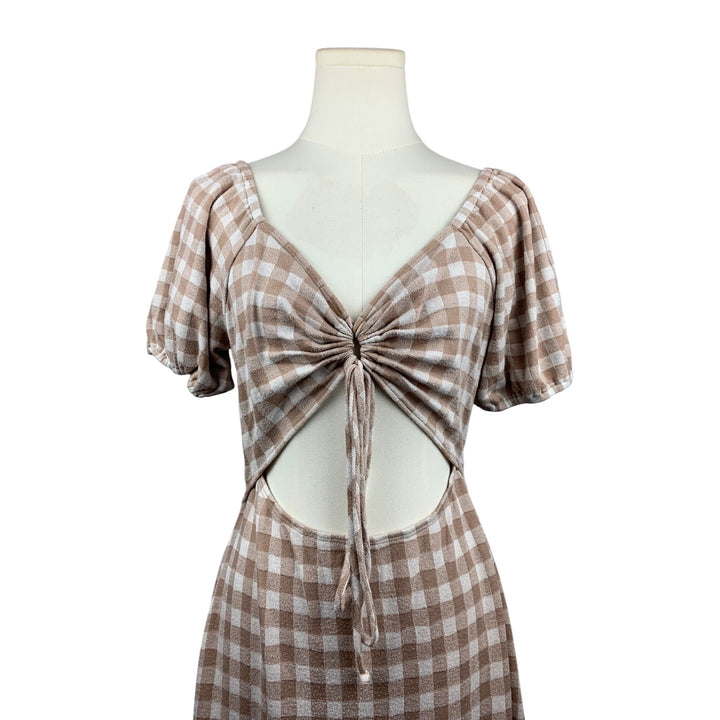 Women’s Gilli Pink & White Pattern Dress Size M