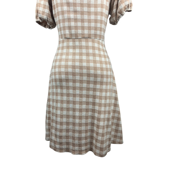 Women’s Gilli Pink & White Pattern Dress Size M