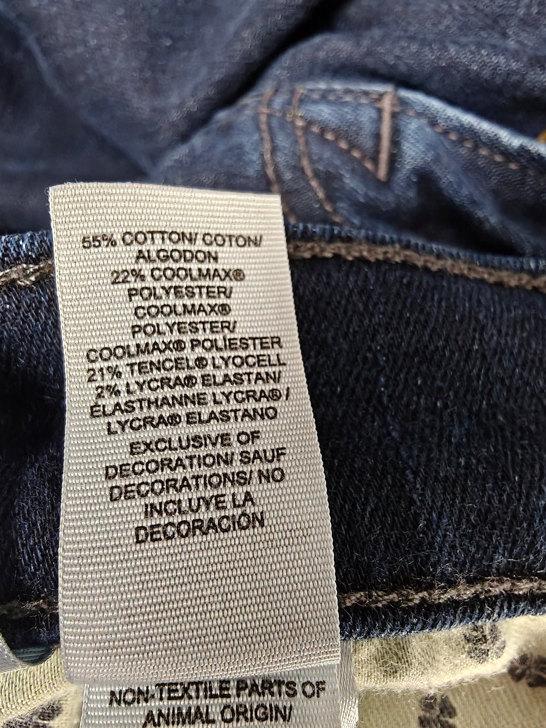 Men’s Lucky Brand Athletic Slim Jeans Dark Blue Size 38