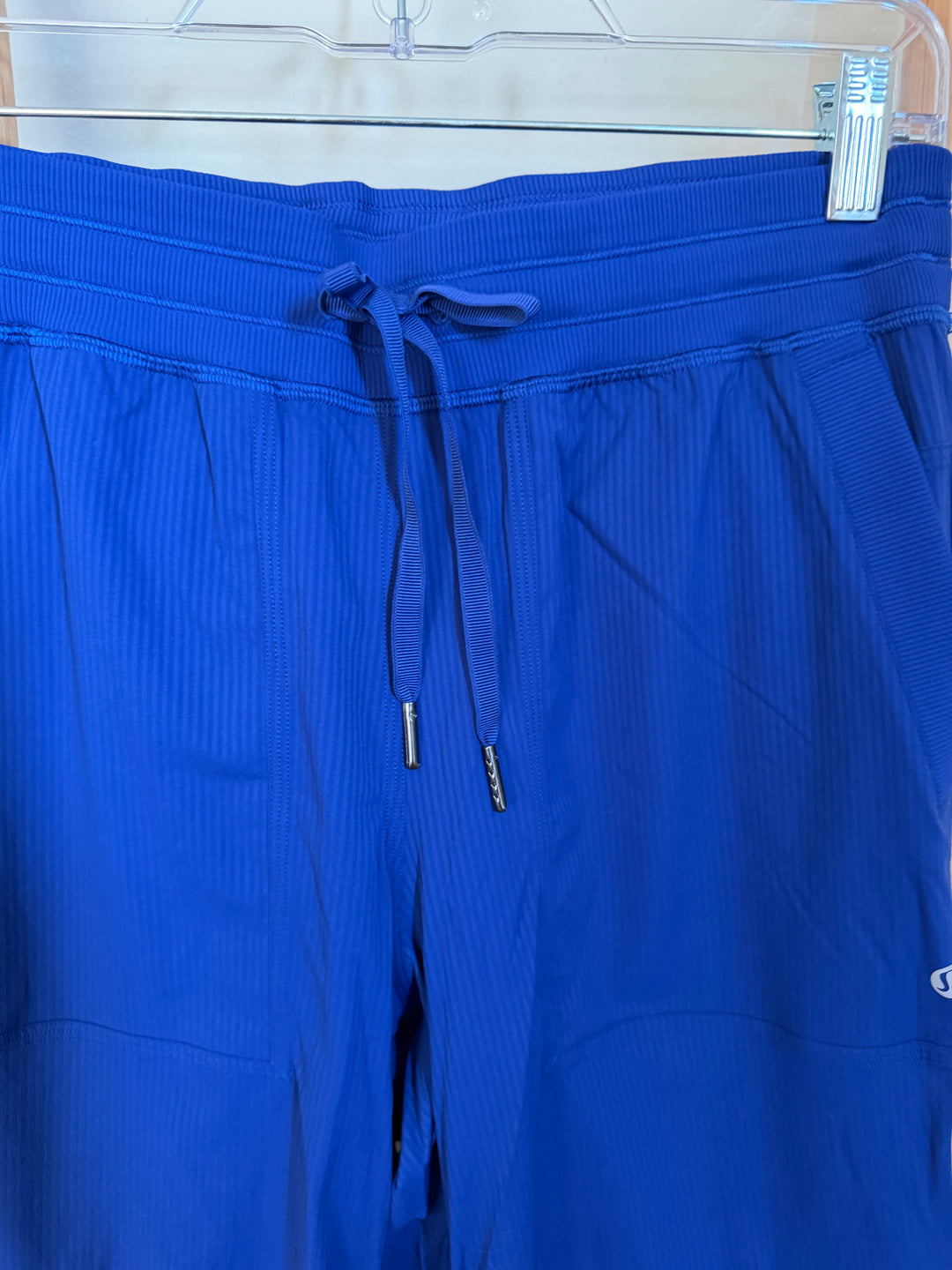 Lululemon Blue Ribbed Cargo Wide Leg Pants Size S
