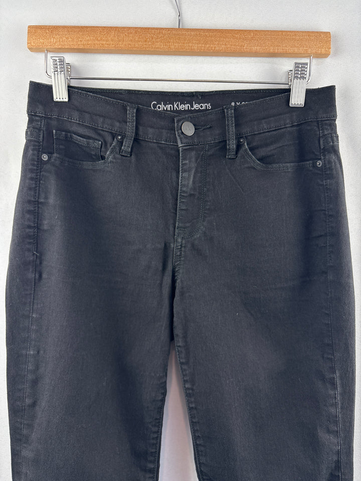 Women’s Calvin Klein Size 8x30 Black Skinny Jeans