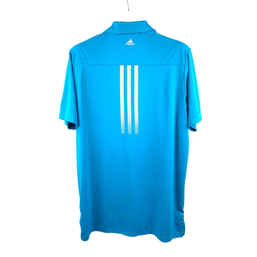 Men’s Adidas Blue Golf Shirt Size L