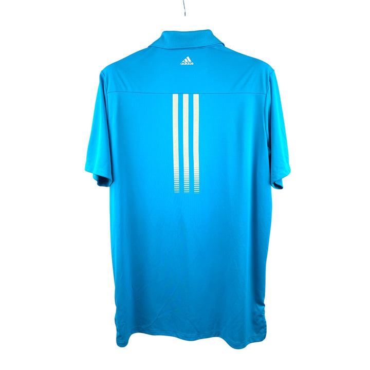 Men’s Adidas Blue Golf Shirt Size L