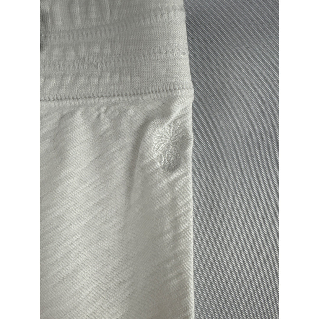 Tommy Bahama Womens White A-Line Skirt M 100% Cotton