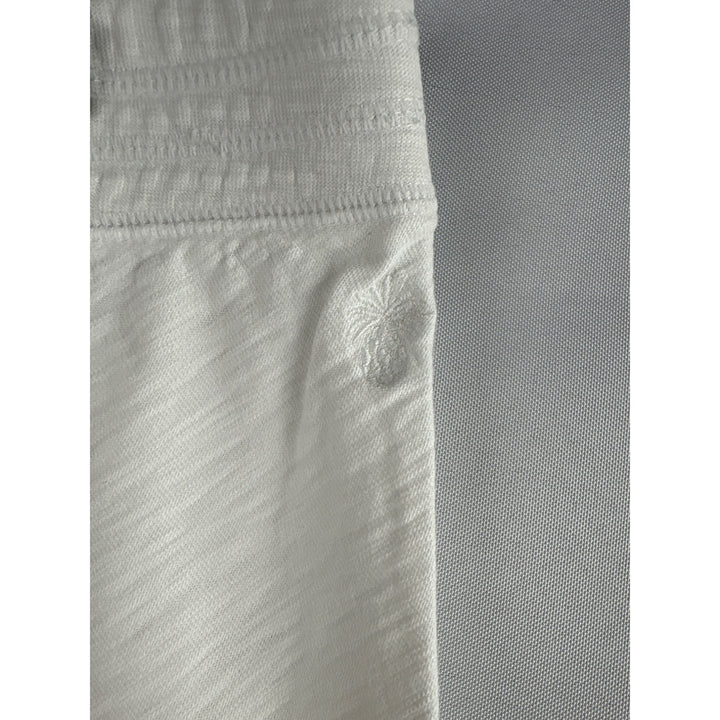Tommy Bahama Womens White A-Line Skirt M 100% Cotton