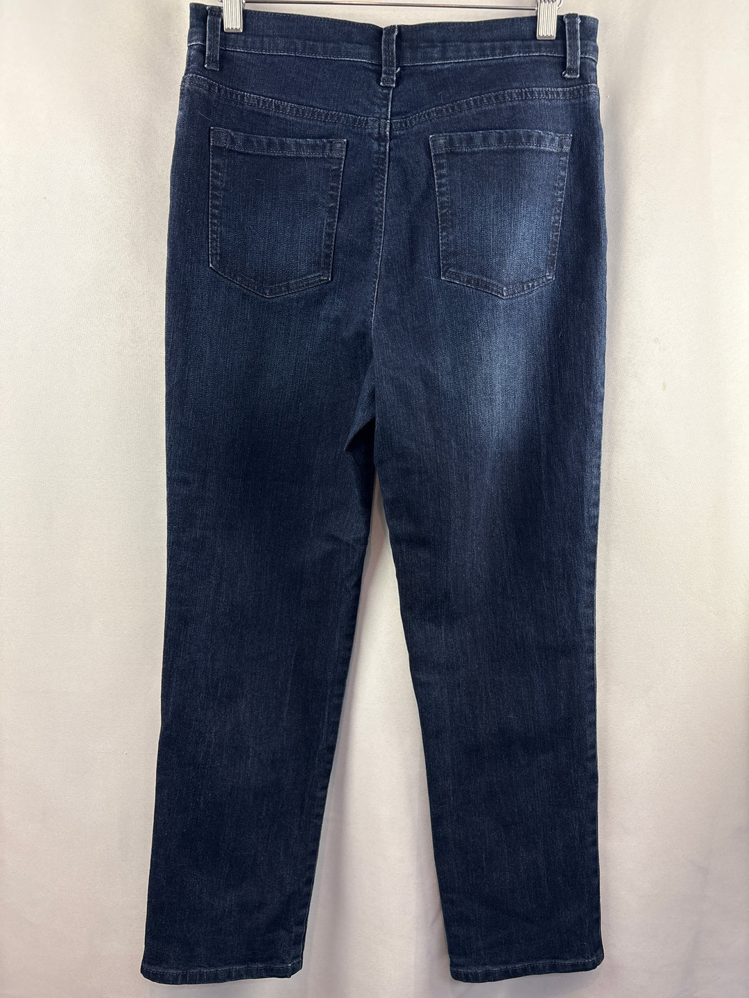 Women’s Gloria Vanderbilt Size 10 Dark Blue Straight Leg Jeans