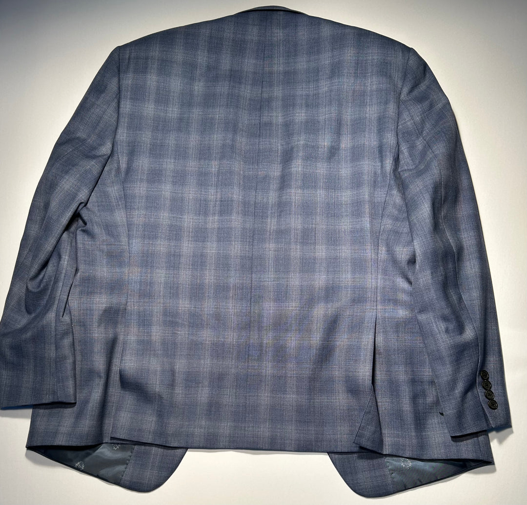 Lauren Ralph Lauren Men’s 46R Blue Wool Blend Two Piece Suit 40X30 Pant