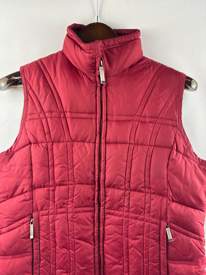 Women’s Woolrich Small Brick Red Puffer Vest