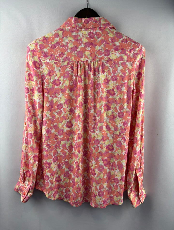 Women’s Relativity Small Multicolor Patterned Button Up