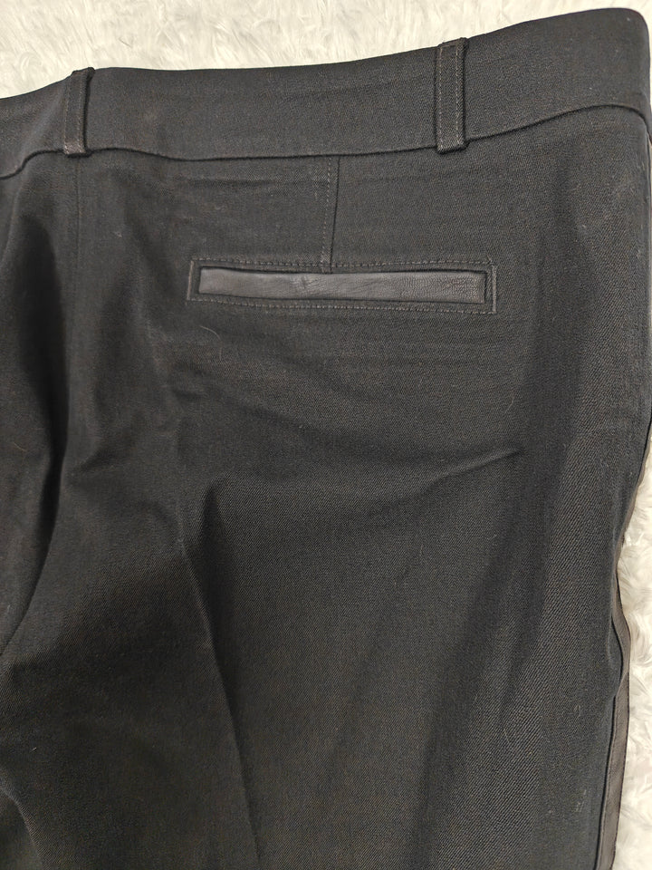 Womens Banana Republic Sloan Skinny Pants Black Size 14L