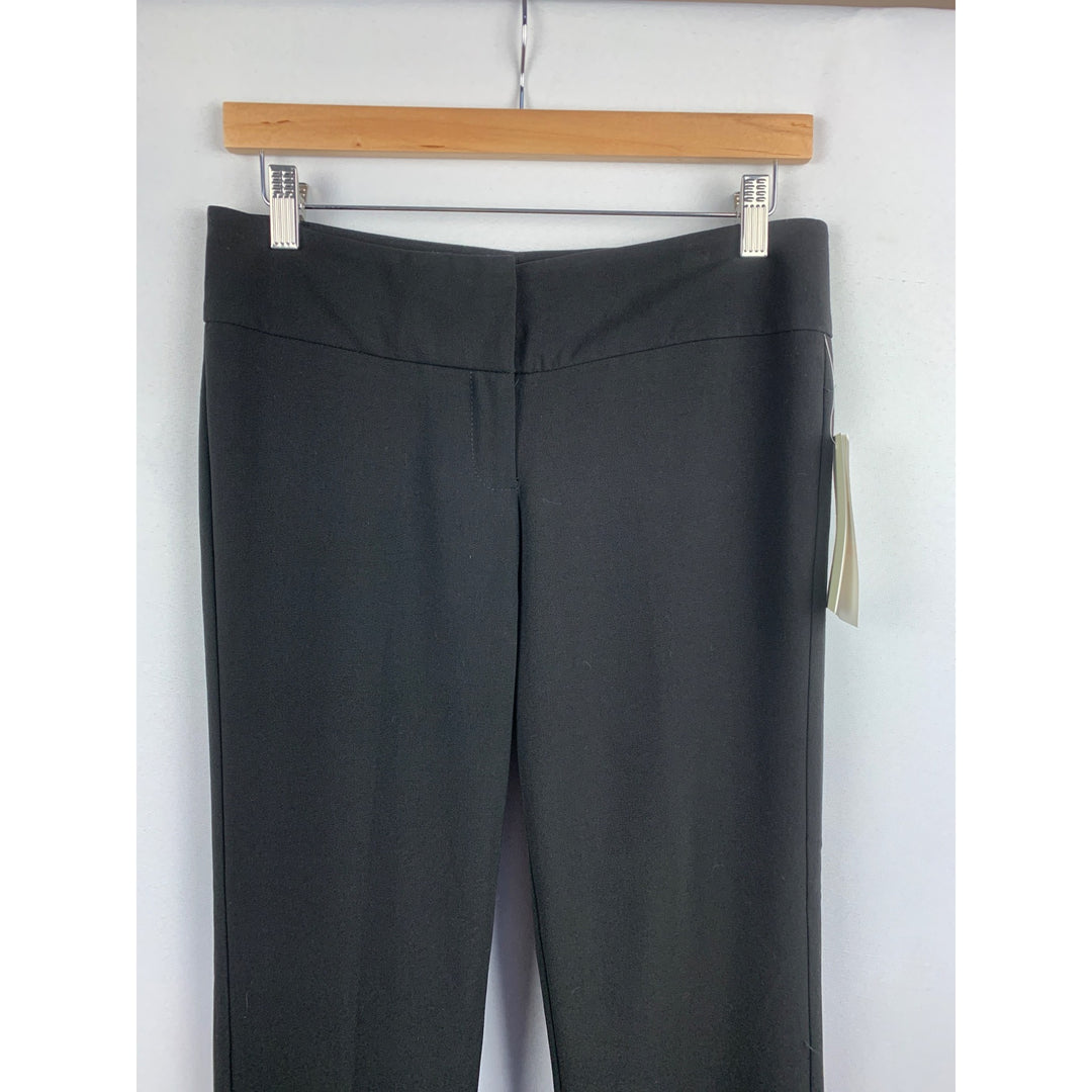 Kenneth Cole New York Womens Black Amanda Pant - Size 2 Short