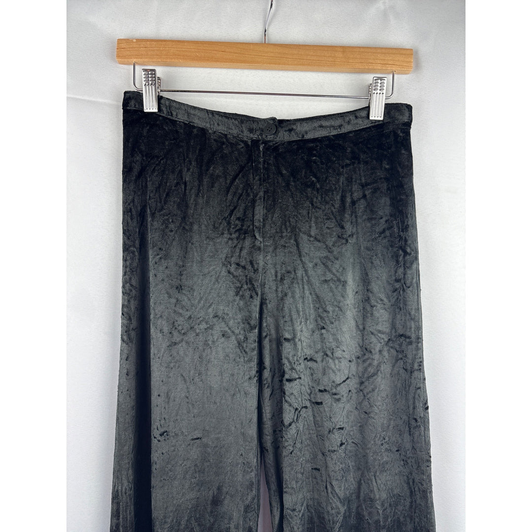 BCBG Max Azria Collection Black Velvet Pants Size 4