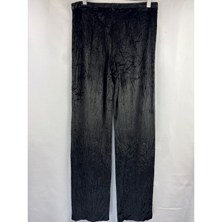 BCBG Max Azria Collection Black Velvet Pants Size 4