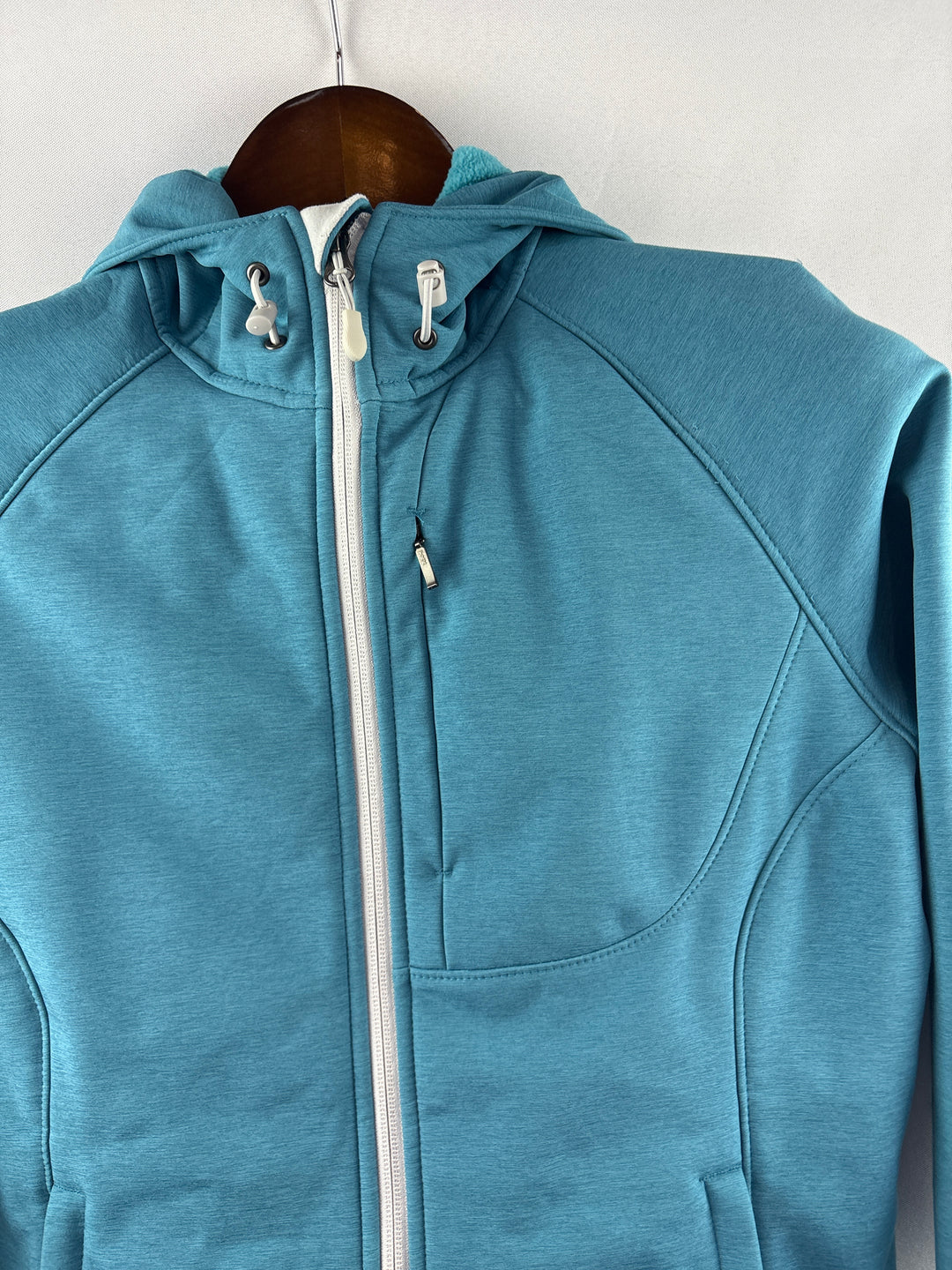 Women’s Kirkland Signature Medium Teal Rain Jacket