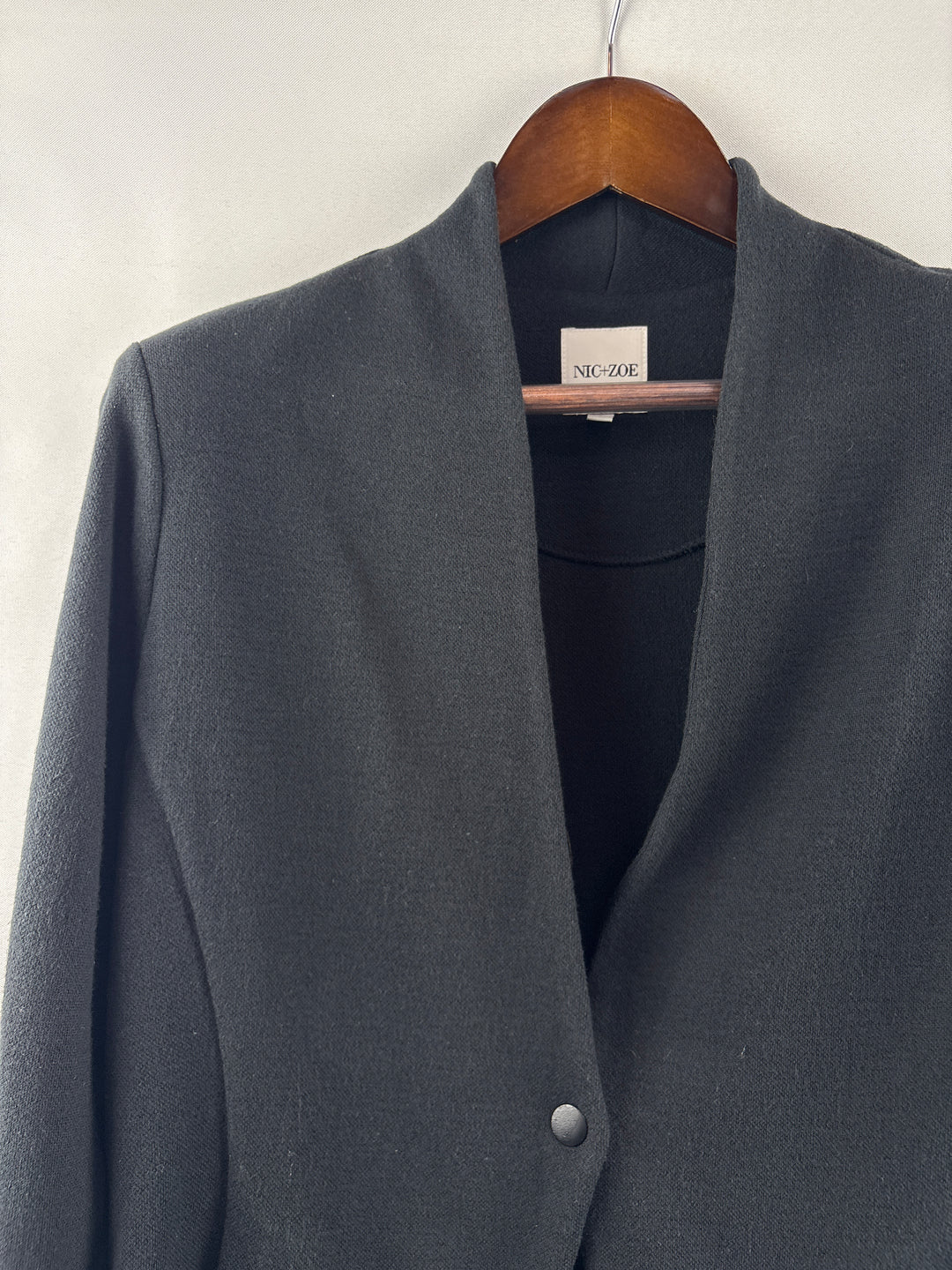 Women’s Nic+Zoe Small Black Knit Blazer