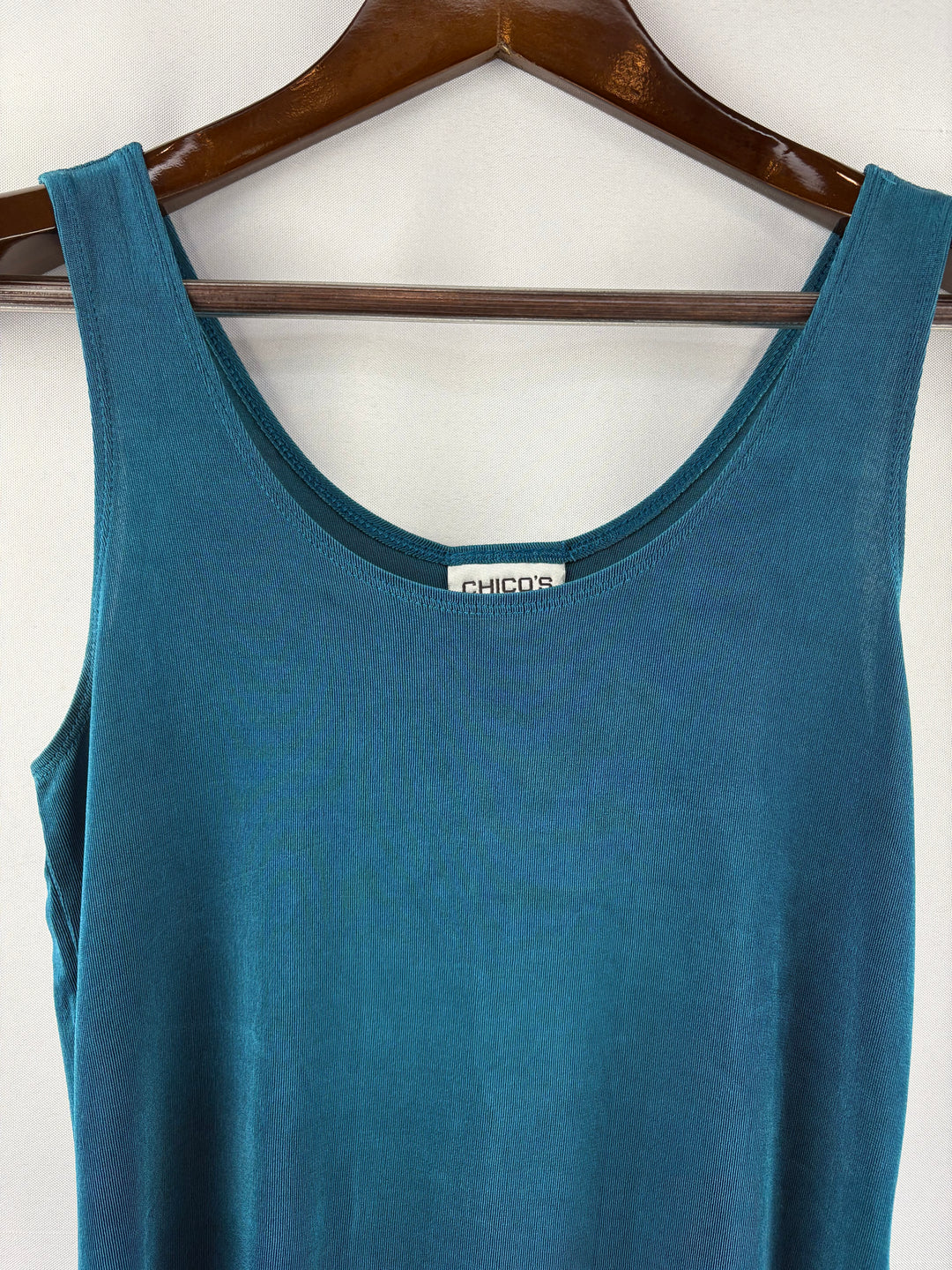 Women’s Chico’s Travelers Size 0 Dark Teal Sleeveless Blouse