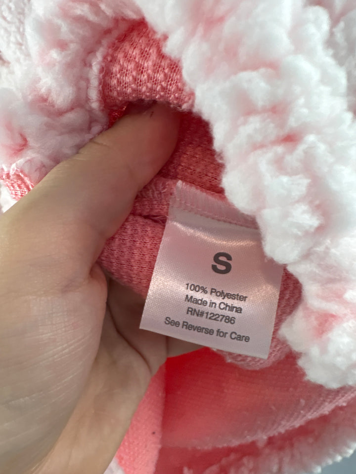Women’s Blue Star Small Icy Pink Sherpa Pullover