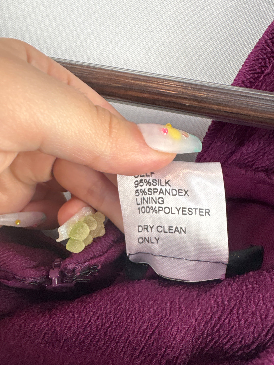 Women’s Tadashi Shoji Size 8 Plum Purple Cocktail Dress