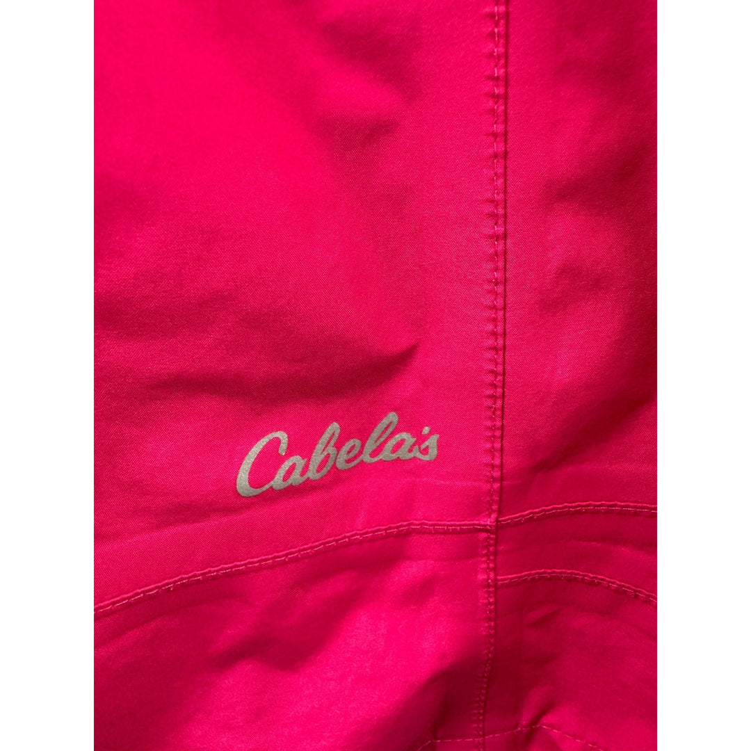 Women’s Gore-Tex Cabela Pink Raincoat Windbreaker Size 2X