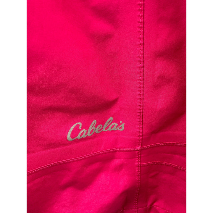 Women’s Gore-Tex Cabela Pink Raincoat Windbreaker Size 2X
