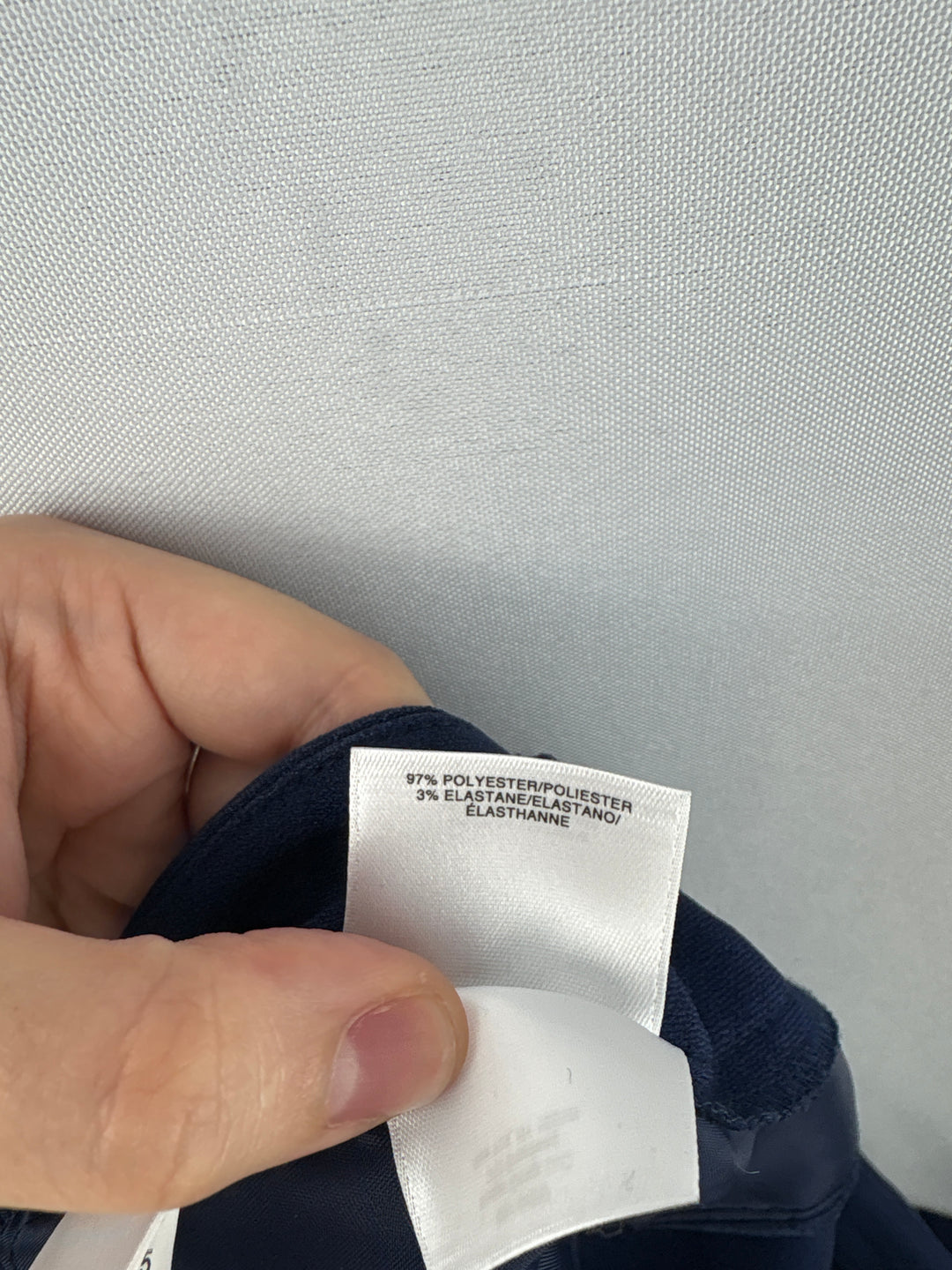 Women’s Kasper Size 14W Navy Pleated Dress Pants