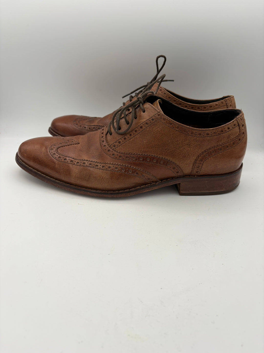 Men’s Cole Haan Size 10 Brown Leather Oxfords